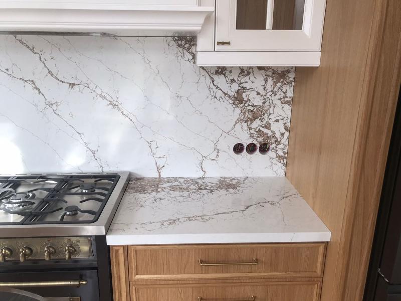 Столешница и фартук Quantra Quartz Pantheon