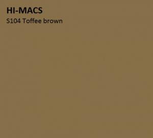 Акриловый камень Hi-Macs Toffee brown S104
