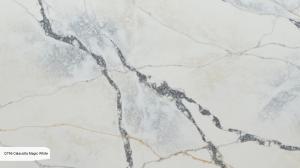 Кварцевый камень Noblle Quartz Q796 Calacatta Magic White