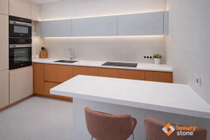 Столешница из кварцевого агломерата Dekton AERI NATURAL