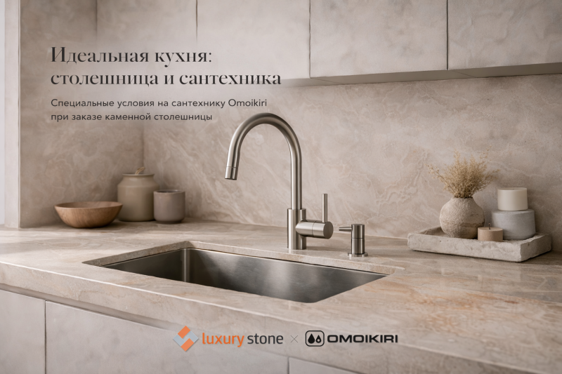 Столешница + сантехника Omoikiri