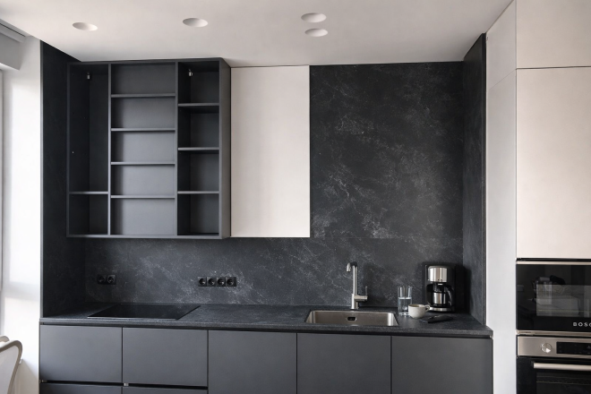 Столешница и фартук для кухни, из кварцевого агломерата Avant Quartz Резе 8811