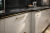 Столешница и фартук для кухни, с островом, из кварцевого агломерата Caesarstone 3100 Jet Black