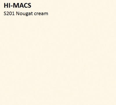 Акриловый камень Hi-Macs Nougat Cream S201