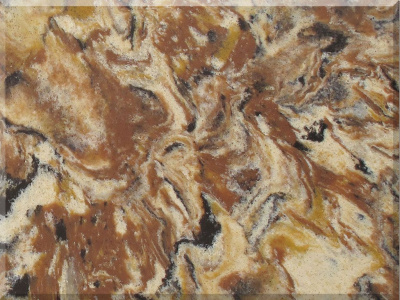Кварцевый камень Vicostone Tiger BQ-9438
