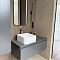 Smartquartz Moongrey;  Radianz Halo; Stratos Ash Grey