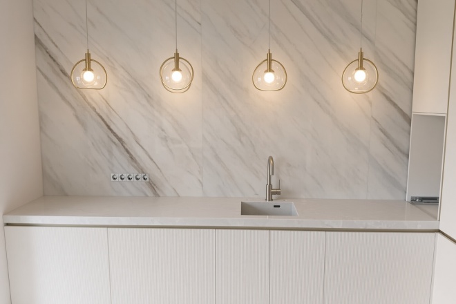 Столешница из кварцевого агломерата Stratos C7548 Ivory Lux