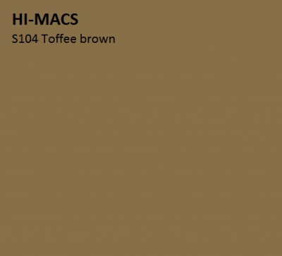 Акриловый камень Hi-Macs Toffee brown S104