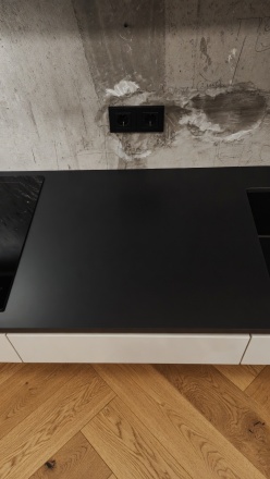 Столешница для кухни, из керамогранита Laminam I Naturali Ardesia Nero a Spacco