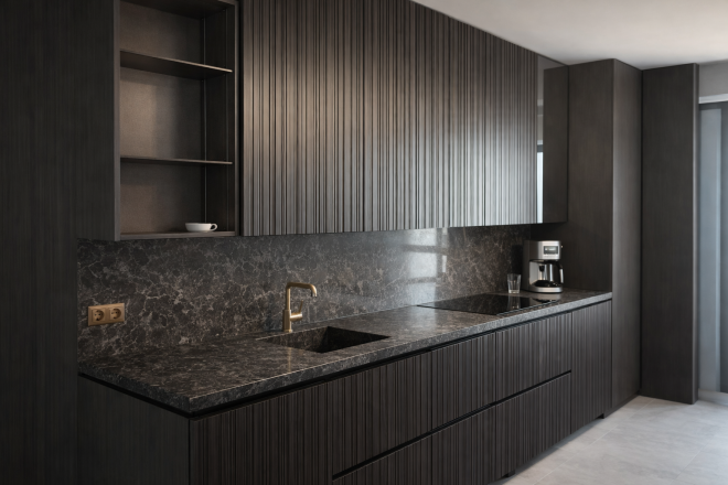 Столешница и фартук для кухни, из кварцевого агломерата Caesarstone Coastal Grey 6003