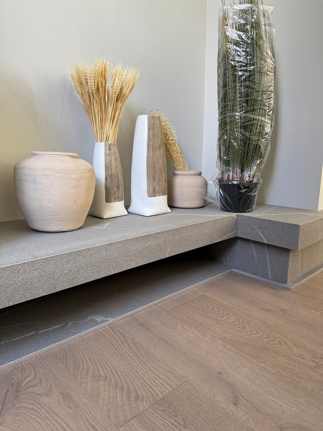 Облицовка Laminam Pietra Piasentina Grigio Fiammato