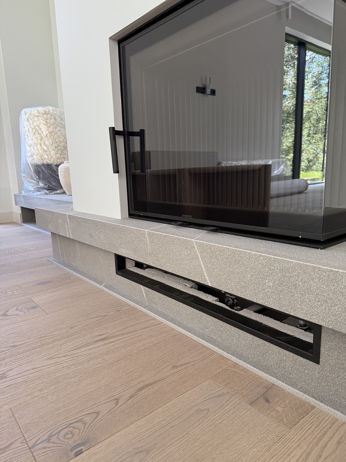 Облицовка Laminam Pietra Piasentina Grigio Fiammato