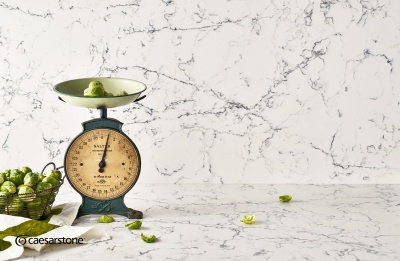 Кварцевый камень Caesarstone White Attica 5143