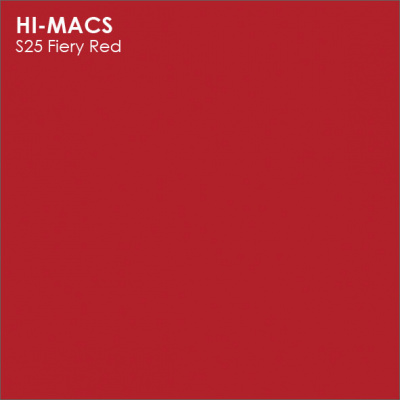 Акриловый камень Hi-Macs Fiery Red S25