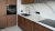 Столешница и фартук для кухни, с островом, из кварцевого агломерата Vicostone Forza BQ8920
